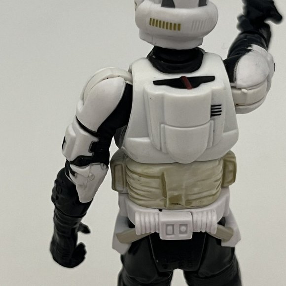 2005 Star Wars Hasbro Saga Collection Imperial Biker Scout Trooper Figure Weapon - Picture 8 of 16